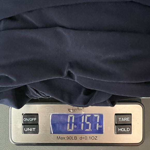 Kiyonna Womens True Wrap Dress 14/16 Midi Stretch Ruffle Hem Party Event Evening - Picture 13 of 14